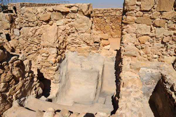 Mikveh - Jewish ritual bath, Masada