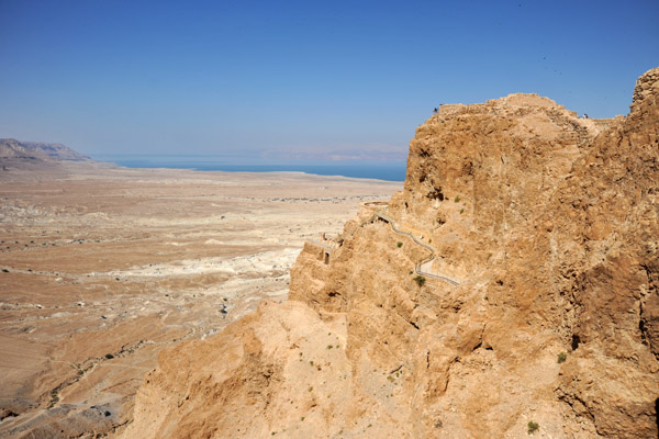 View from the Northern Palace Lookout, Masada