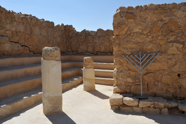 Synagogue of Masada, restored to use