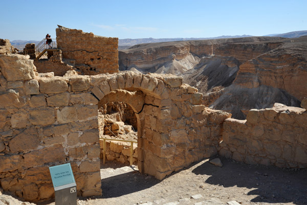 Byzantine West Gate - 4th or 5th C. AD when Byzantine monks occupied Masada