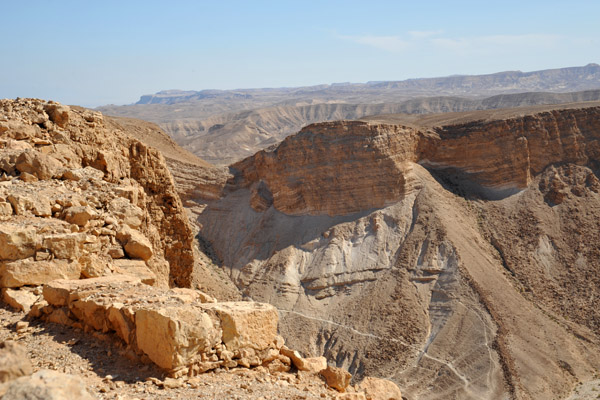 View from the southwestern walls, Masada