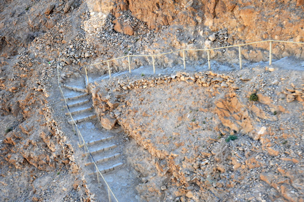 Stairs of the Snake Path, Masada