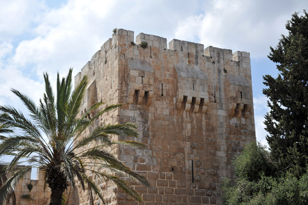 The Tower of David is now a museum of the history of the city of Jerusalem