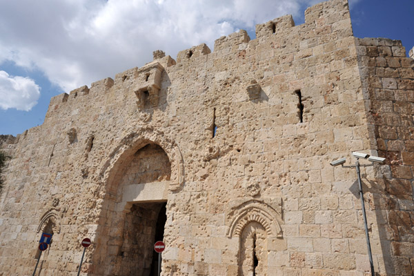The IDF used Zion Gate during the 1967 War to capture the Old City