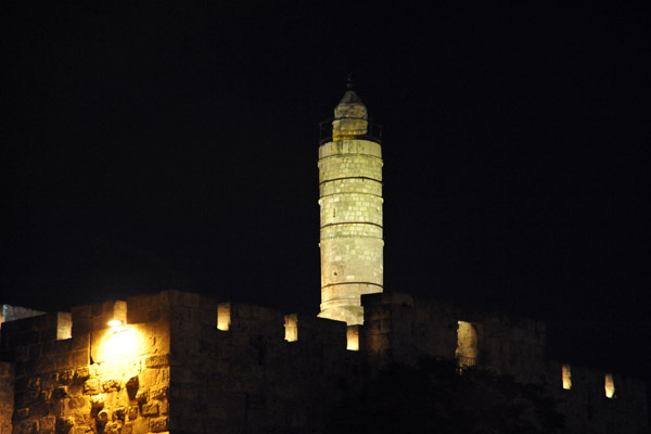 Minaret of the Citadel Mosque, Jerusalem