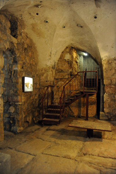 The Roman Plaza beneath Damascus Gates