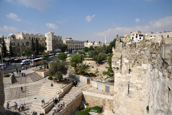East Jerusalem from Damascus Gate
