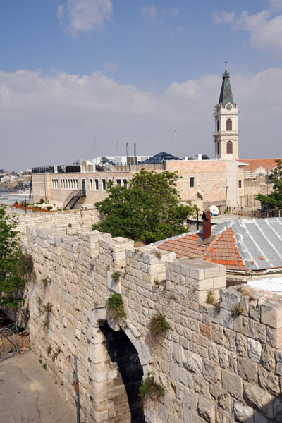 New Gate in the NW corner of the city wall