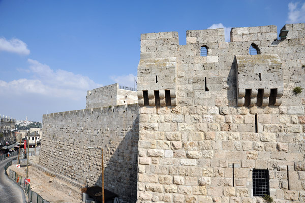 Citadel of Jerusalem, parts of which date to Herod the Great