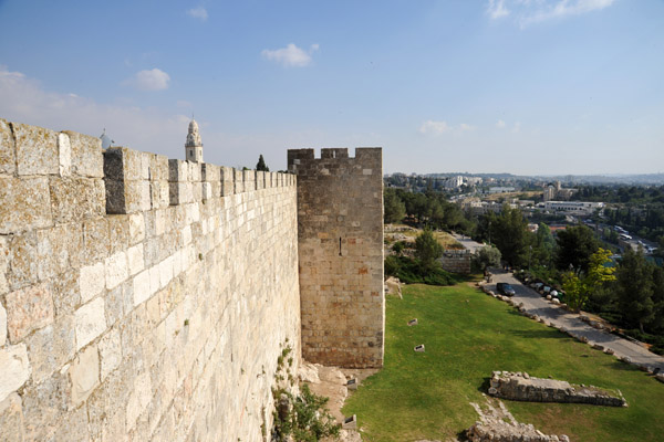 Southwest corner of the Old City, Jerusalem