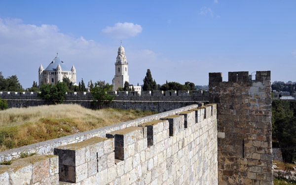 Southwest corner of the Old City wall, Jerusalem