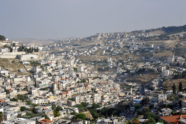 Neighborhood to the southeast of the Old City, Jerusalem