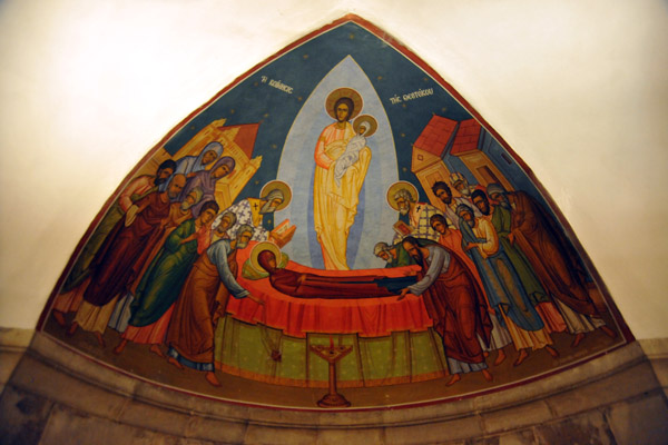 The Death of the Virgin Mary, Church of the Dormition, Eternal Sleep