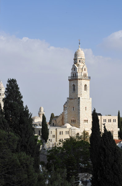 Tower of Dormition Abbey, Mt Zion