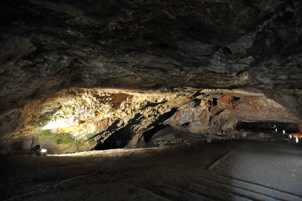 Zedekiah's Cave, also known as Solomon's Quarries