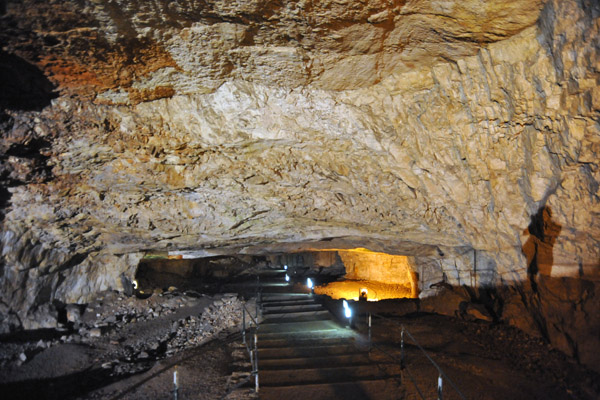 Zekediah's Cave covers 5 acres (20,000 sq m) beneath the Muslim Quarter of the Old City of Jerusalem