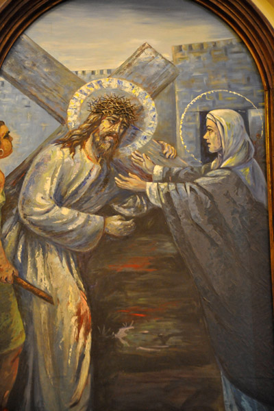 Station IV - Jesus Meets His Mother, Via Dolorosa