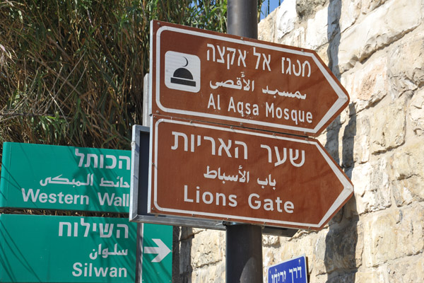 Lions Gate road sign