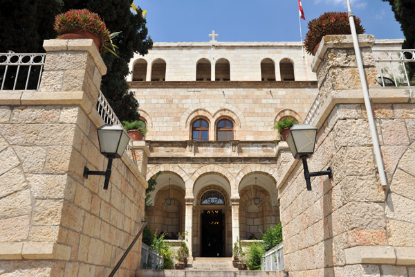 Austrian Hospice, a good place to stay in the Old City  (Muslim Quarter)