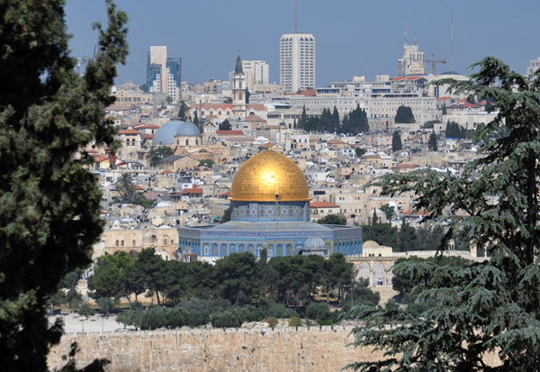 Dome of the Rock from the Mount of Olives