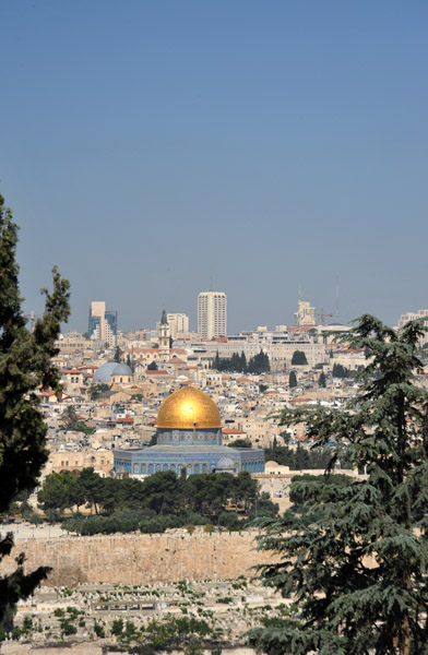 Dome of the Rock from the Mount of Olives