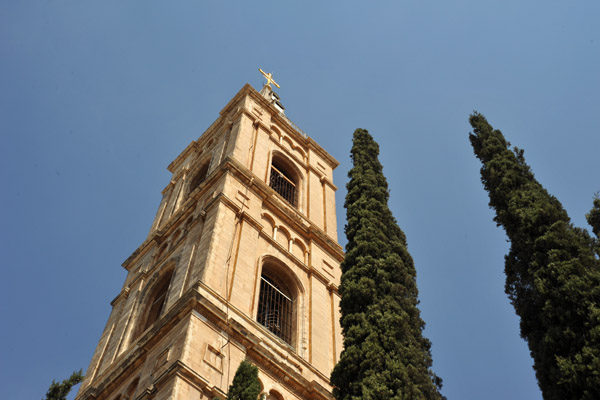 Bell tower of the Russian Monastery of the Ascension, Mount of Olives