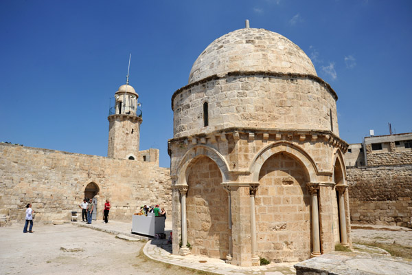 Church of the Ascension, where it is believed that Jesus was physically lifted into Heaven