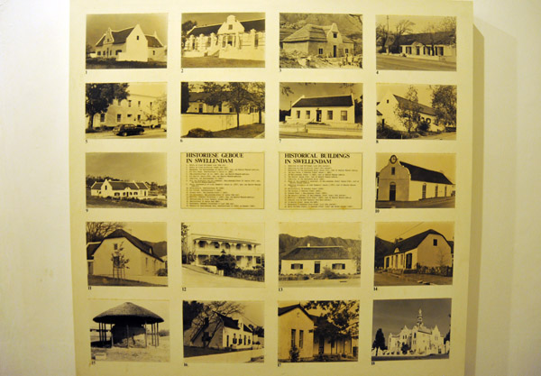 Some of the historic buildings of Swellendam