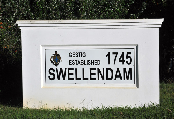 Welcome to Swellendam, established 1745