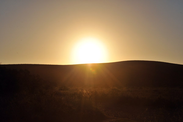 Sunset, Bontebok National Park