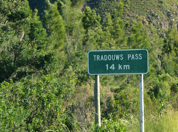 Tradouws Pass - R324