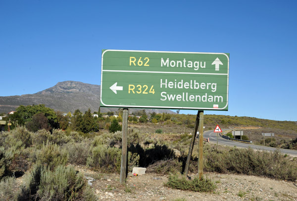 Main road of the Little Karoo - Route 62
