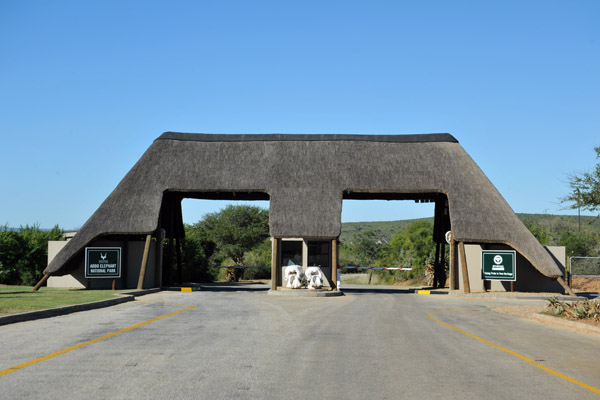 Gate to Addo Elephant National Park