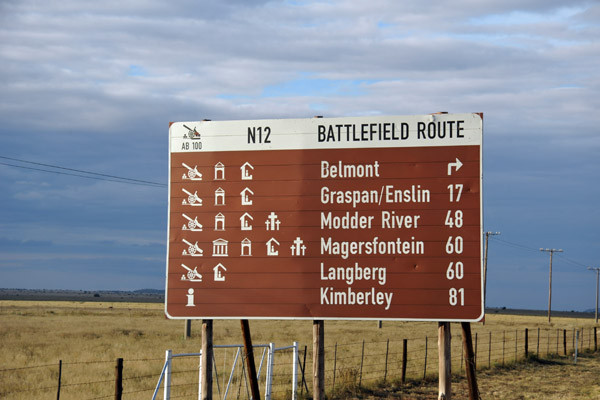 Second Anglo-Boer War (1899-1902) battlefields in the Northern Cape