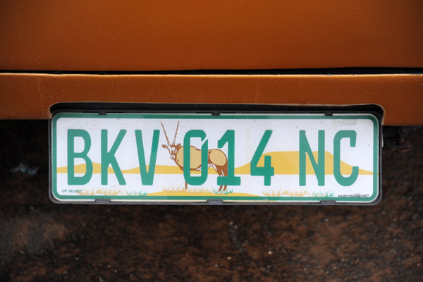 Northern Cape Province license plate, South Africa