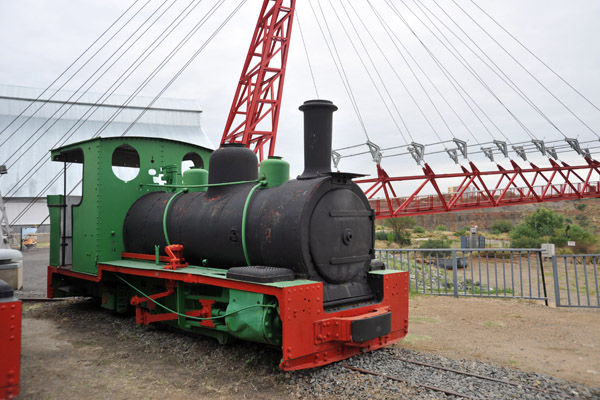 Steam engine, the Big Hole, Kimberley