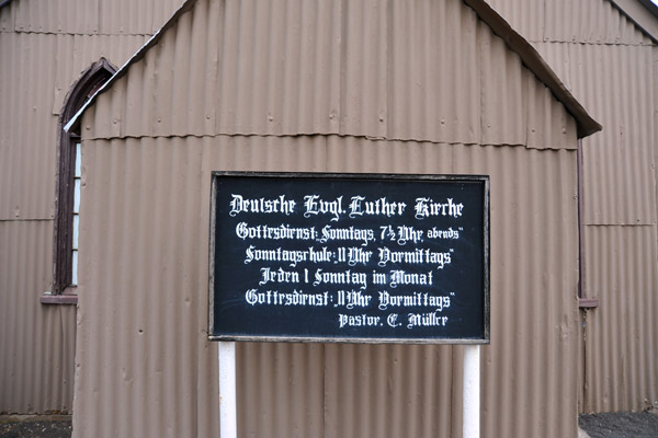 Deutsche Evangelische Luther Kirche, 1875, Old Town Kimberley