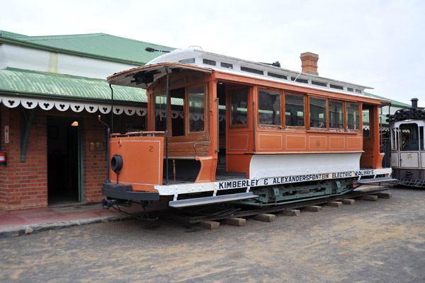 Kimberley & Alexandersfontein Electric Railway, Old Town Kimberley
