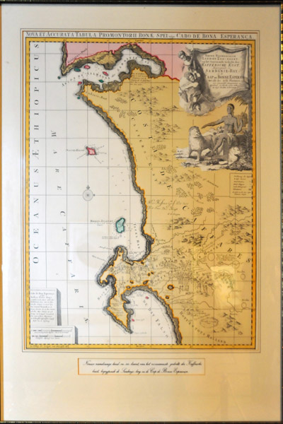 Dutch map of the Cape, Boschendal