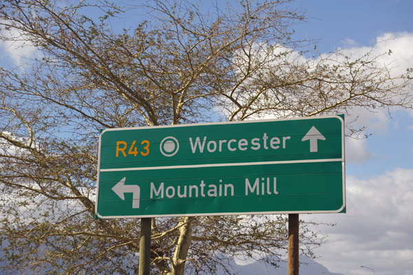 R43 to Worcester, South Africa
