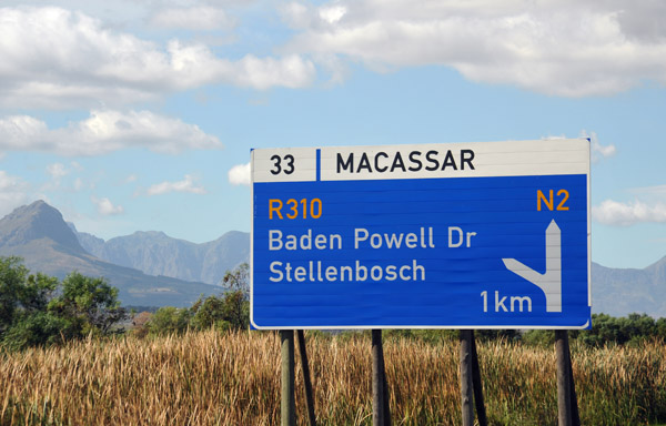 Baden Powell Drive, Stellenbosch