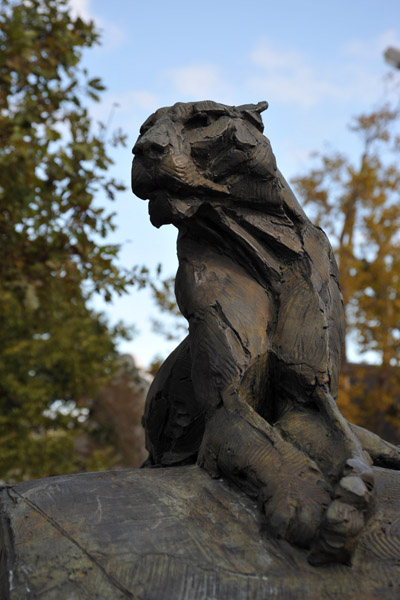 Leopard sculpture, Stellenbosch