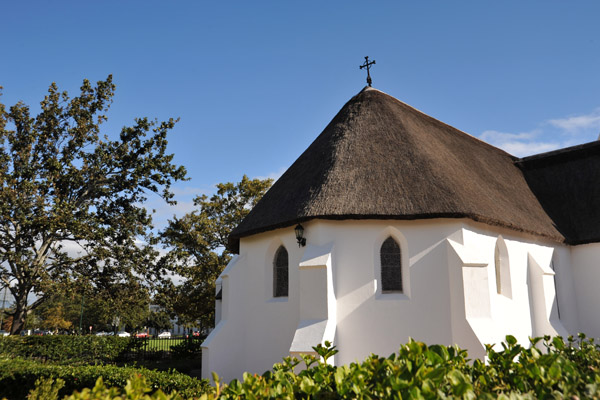 Thatched roof of St. Marys Church, The Braak, Stellenbosch