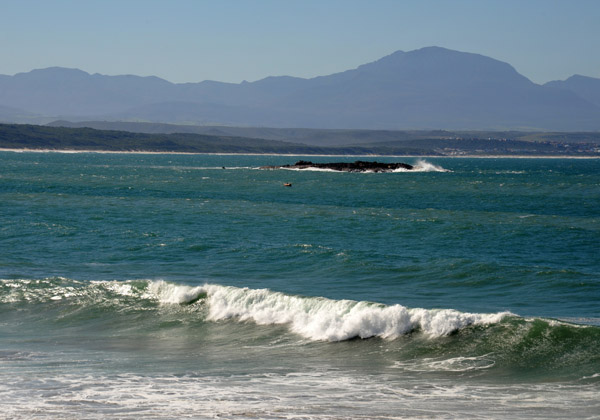 Waves and Seal Island, Mosselbaai