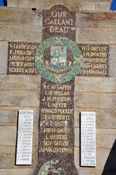 Mossel Bay war memorial - Our Gallant Dead