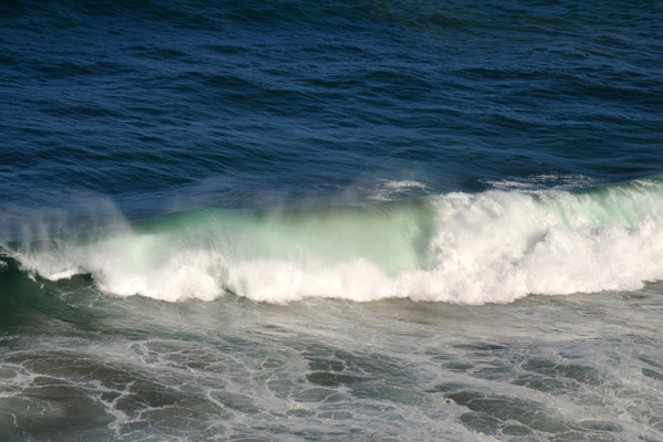 Surf at Cape St. Blaize, Mossel Bay