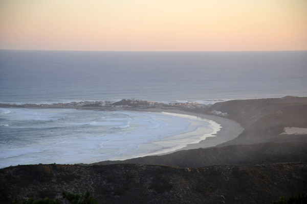 View of Buffelsbaai from the hill above Brenton-on-Sea