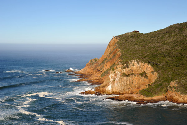 View of the western head from the eastern head, Knysna