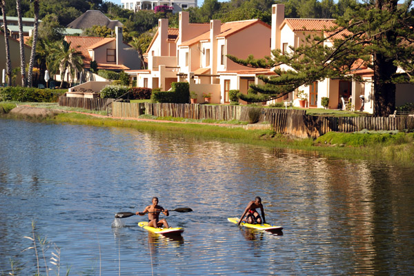 Kayakers on the river, Plettenberg Bay