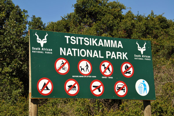 Tsitsikamma National Park - Nature's Valley